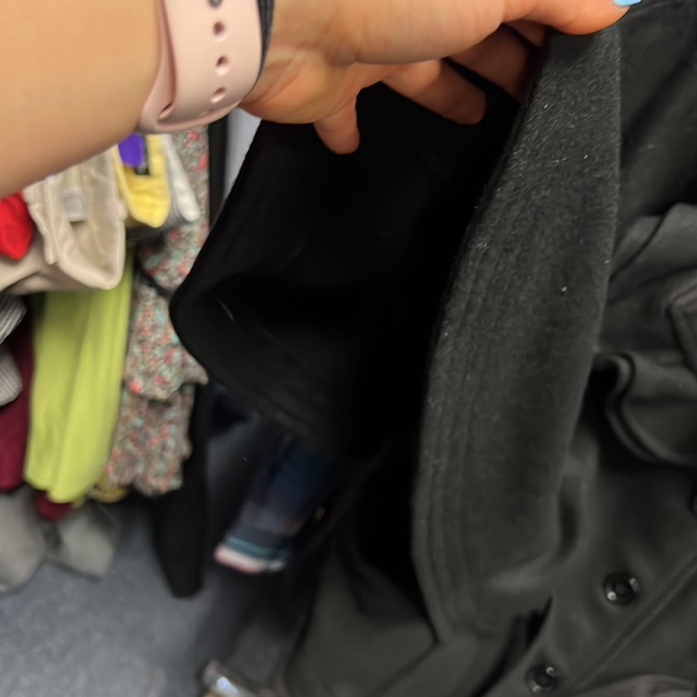 💜Tie Rack Black Jacket S - Picture 4 of 4